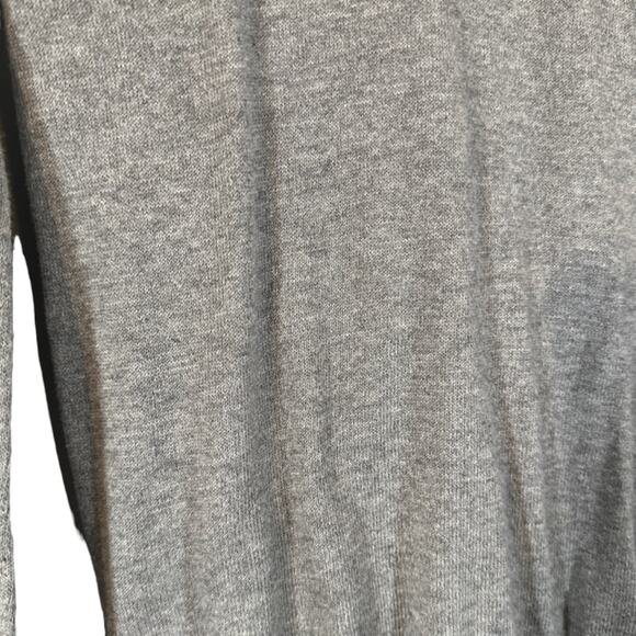 Mango Gray Turtle Neck Long Sleeve Knit Pullover Soft Cozy Sweater Women Sz XS - Picture 3 of 7